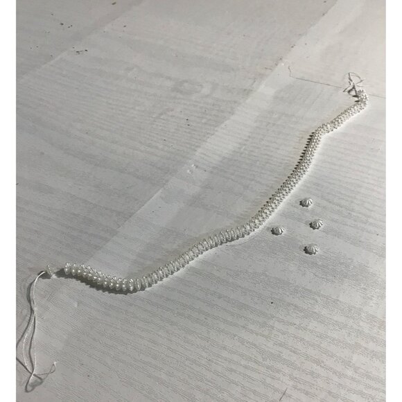 Clear Glass Bead Strand For Jewelry Making - Picture 3 of 3